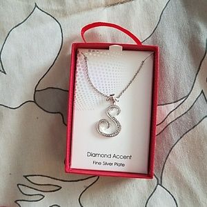 "S" Initial Necklace